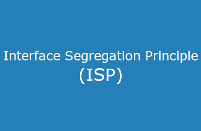 Interface Segregation Prensibi